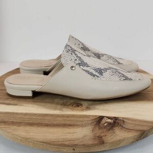 Cole Haan Ryan Mule Pumice Stone Leather Women's Size 8 B